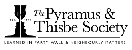 Pyramus and Thisbe Society logo