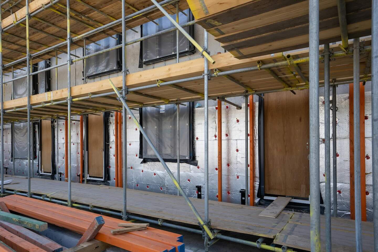 Commercial Hire scaffolding image